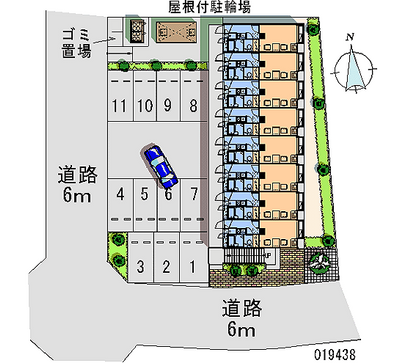 19438 Monthly parking lot