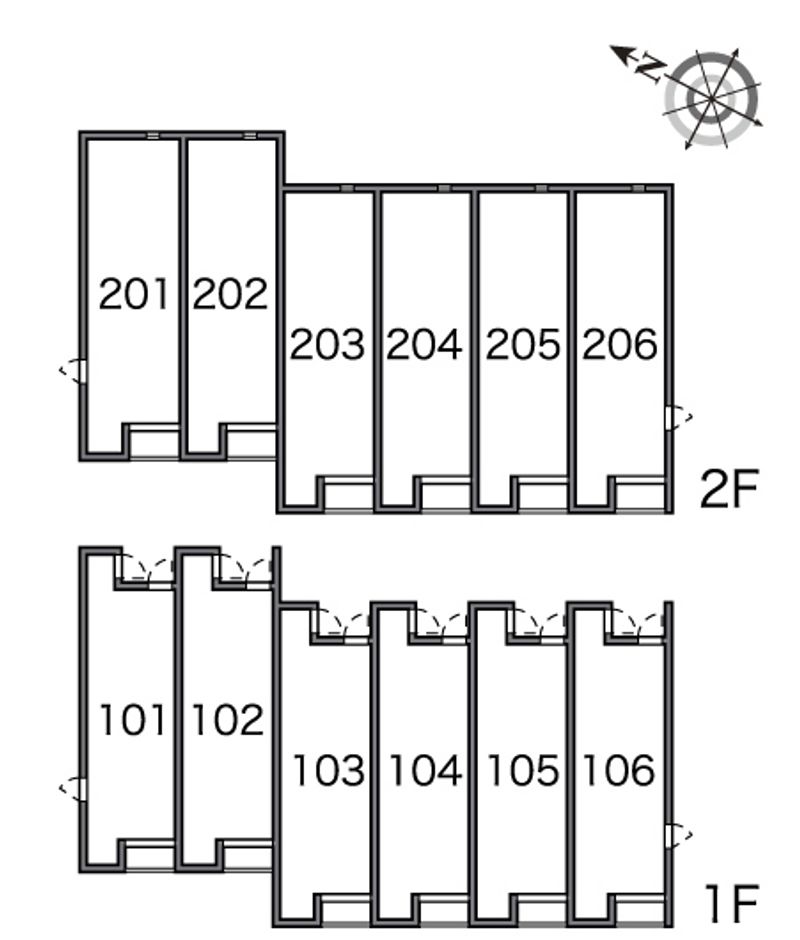 LEONEXT Nagabatake 평면 배치도