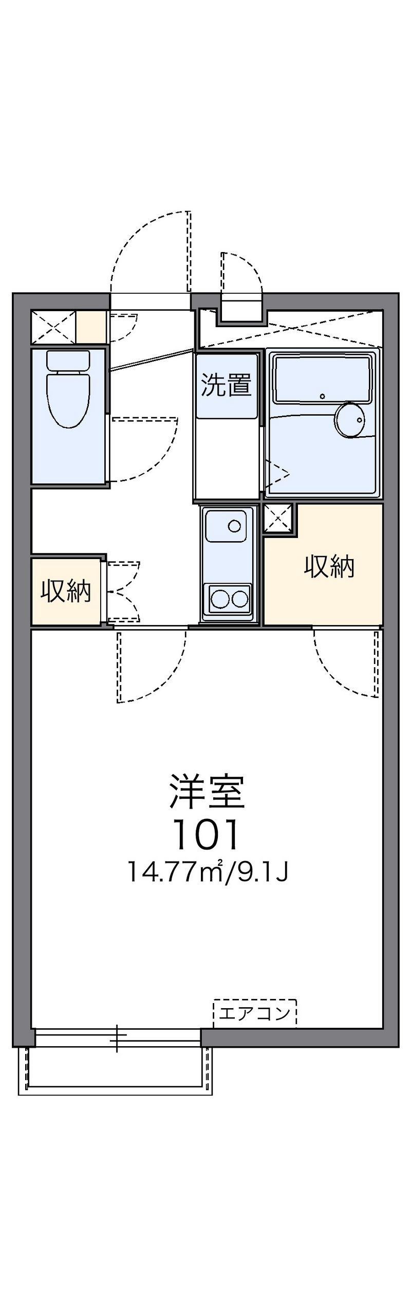 レオネクスト屋敷添 間取図