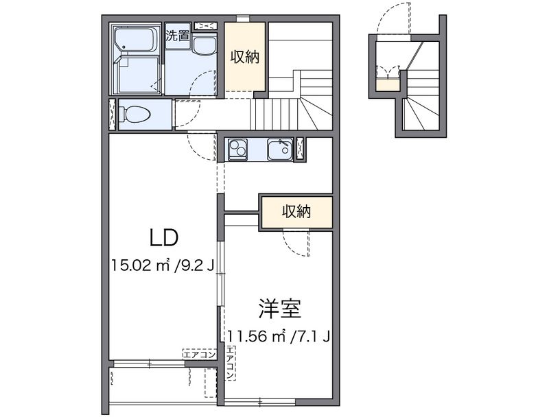 CLEINO Maruichi Akegawa 户型图