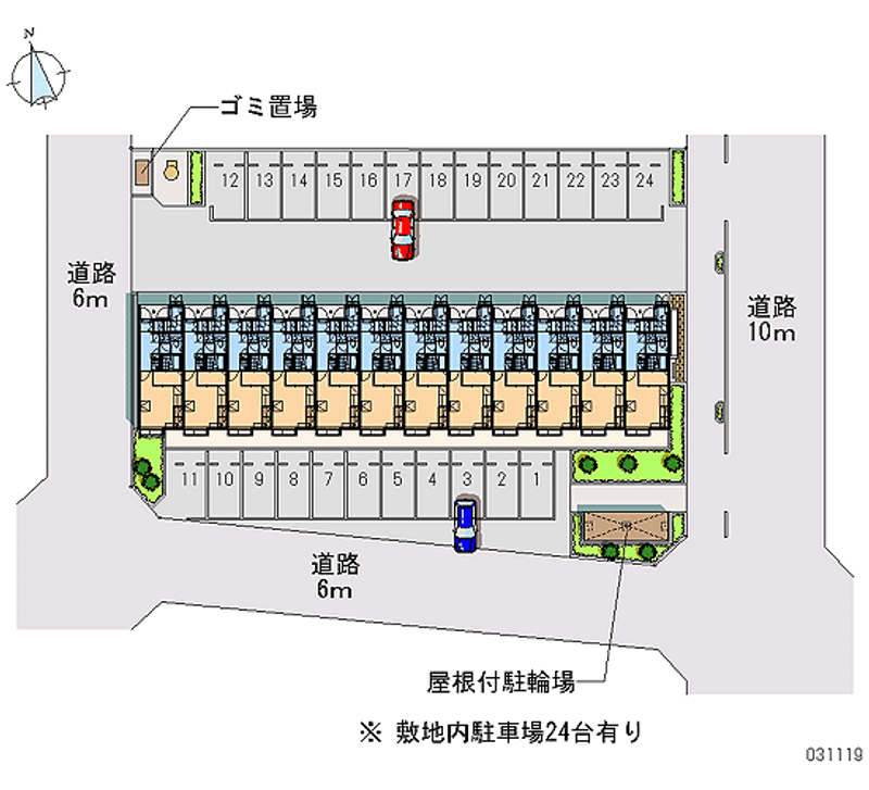 31119 Monthly parking lot