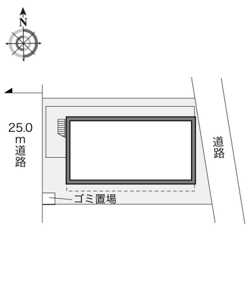 レオパレスリトルハウス 配置図