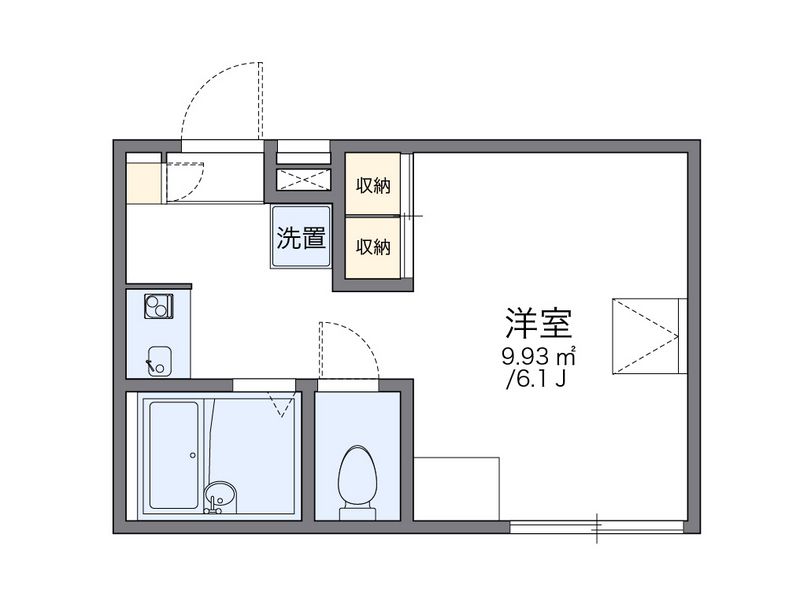 レオパレスＦ 間取図