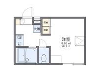 レオパレスＦ 間取り図