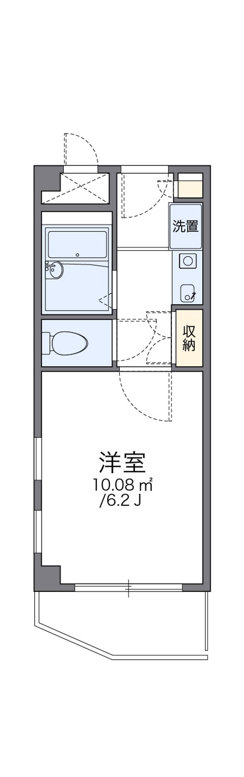レオパレスＩＫＥＧＡＭＩ 間取図