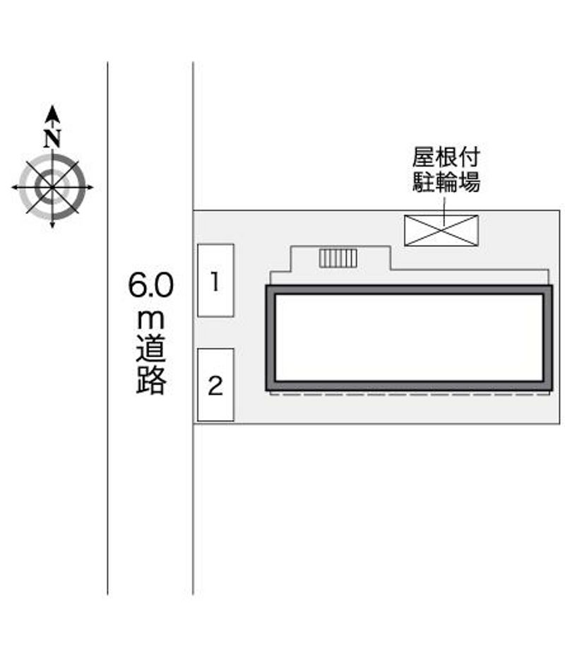 レオパレスＭＯＫＵＲＥＮ 配置図