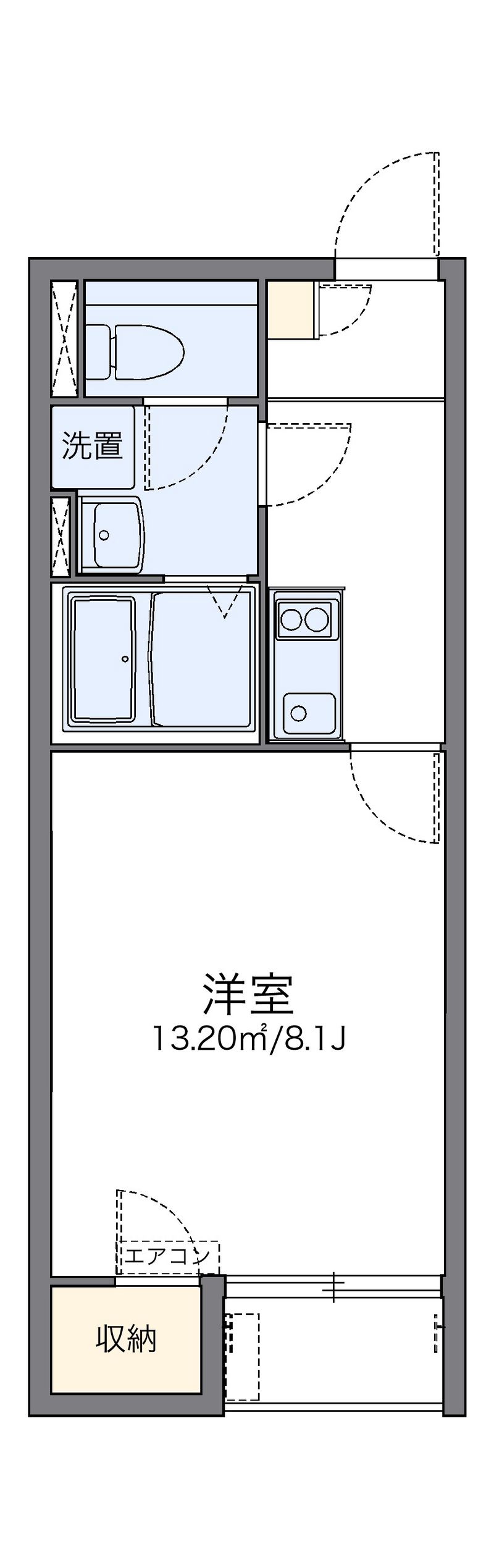 レオネクスト日新岩国 間取図