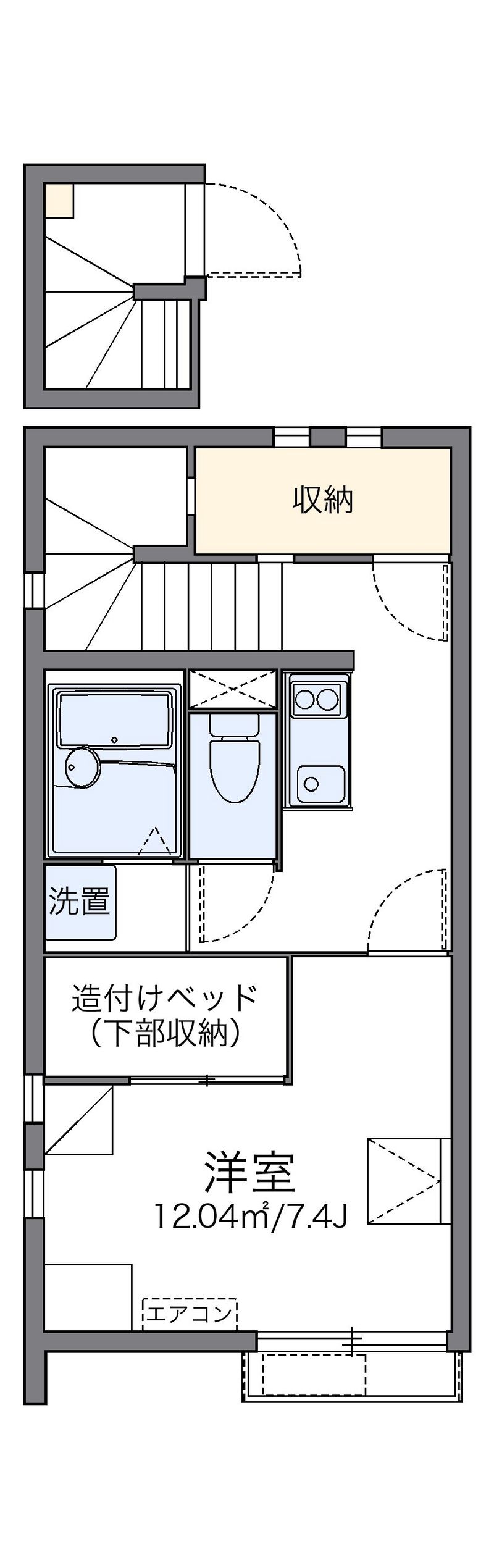 レオネクストグリーンハイツ３号 間取図
