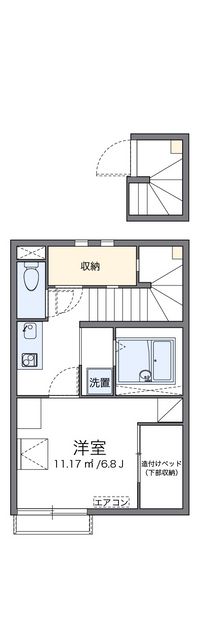 レオネクストベルウィン 間取り図