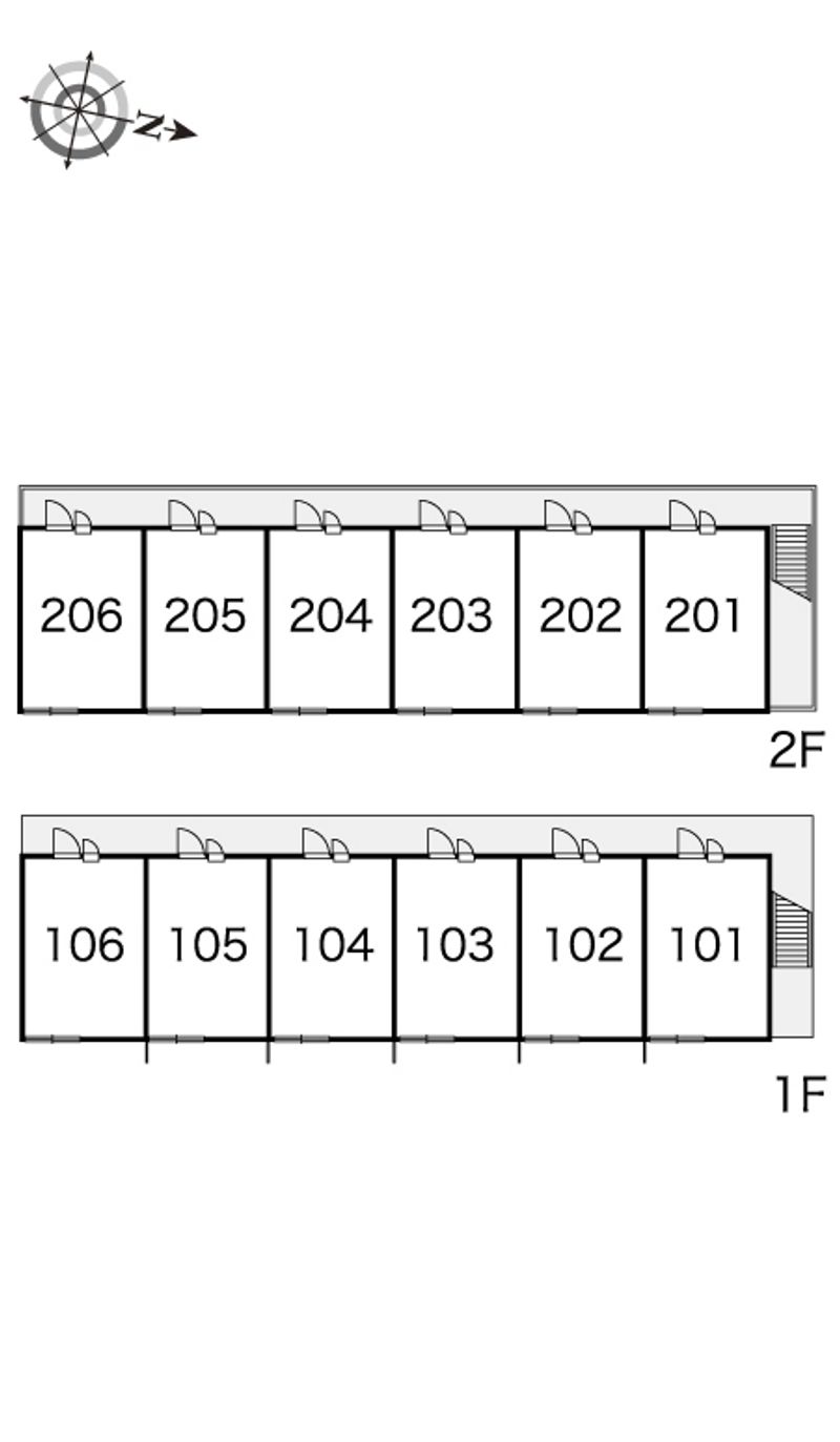 レオパレス空 間取配置図