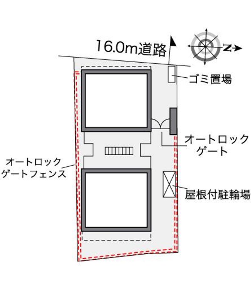 レオパレスＡＯＩ 配置図