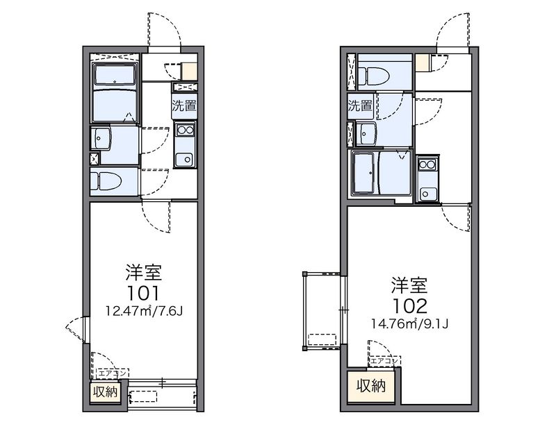 レオネクストシャルム桃山 間取図