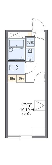 レオパレスノベルティー 間取り図