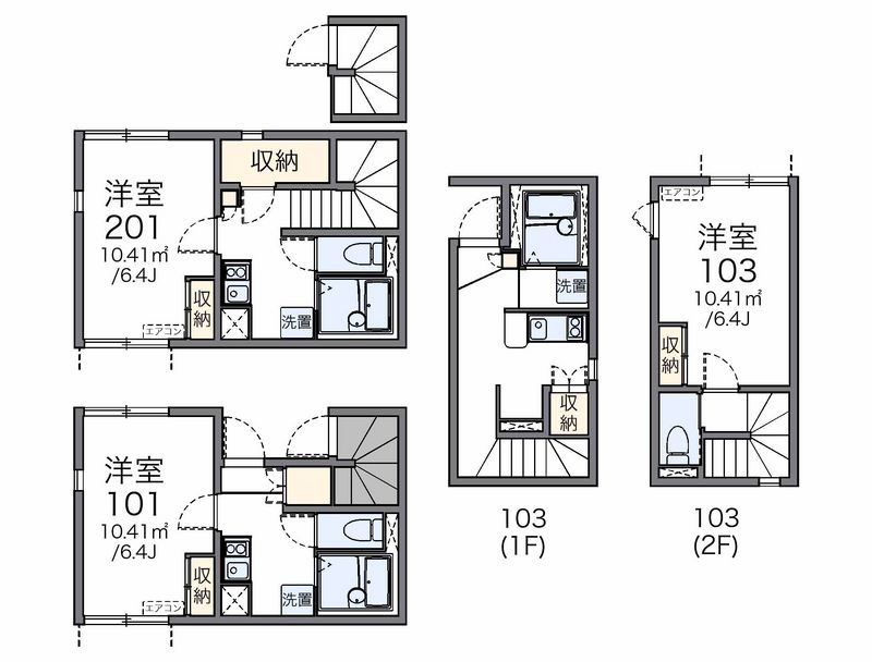 レオネクストＭＡＹＵＭＩ 間取図