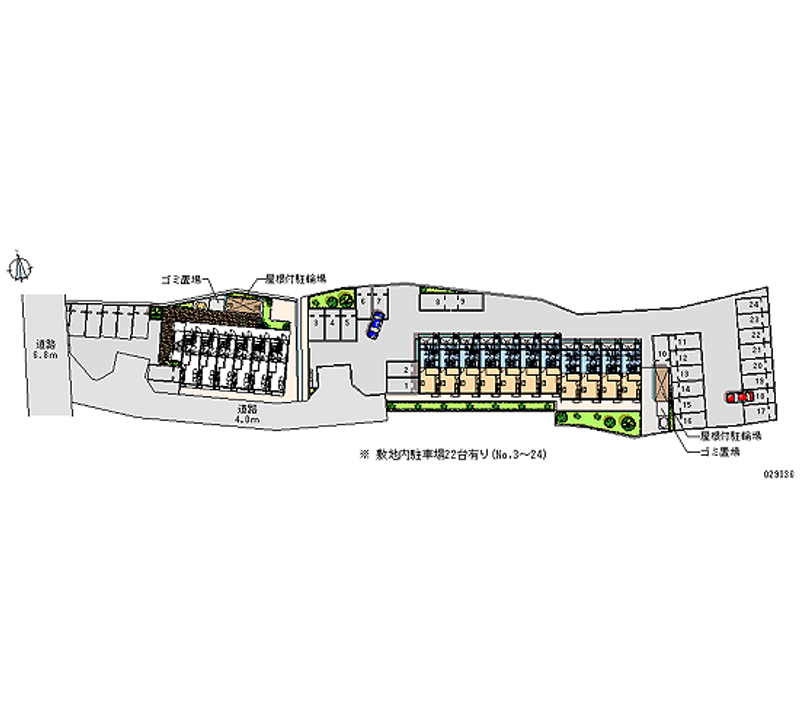 29036 bãi đậu xe hàng tháng