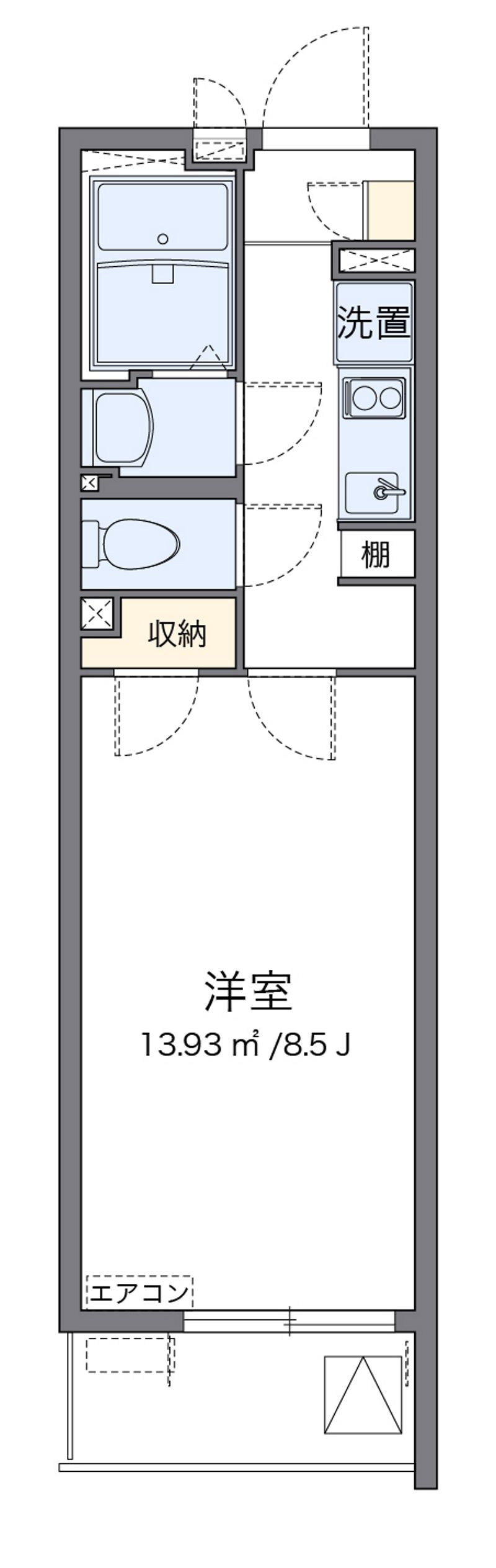 クレイノＬ　ＥＳＴＡＴＥ 間取り
