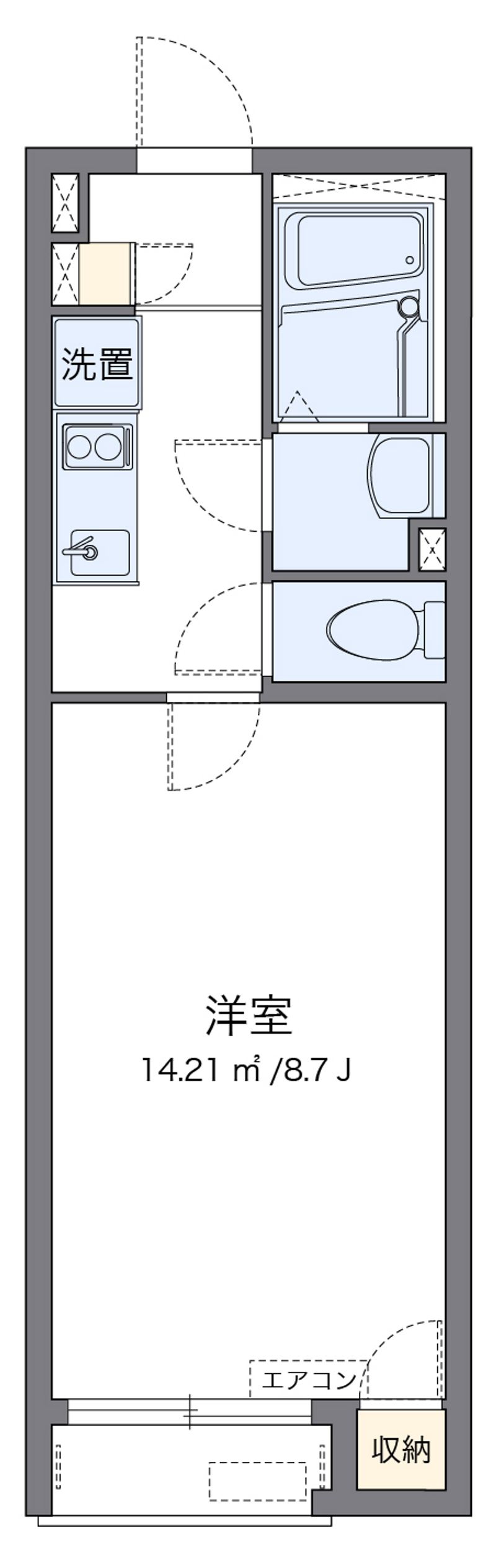 レオネクスト広田 間取図