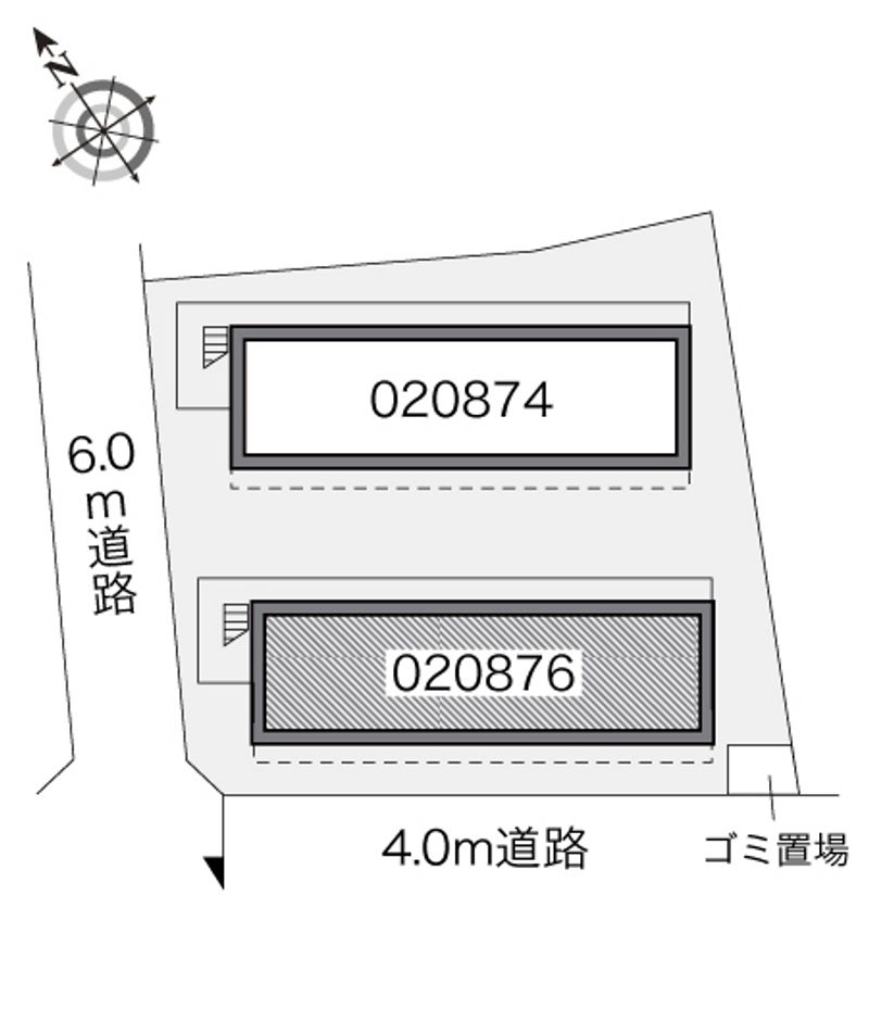 レオパレスＳｈｉｍｉｚｕ　Ⅱ 配置図
