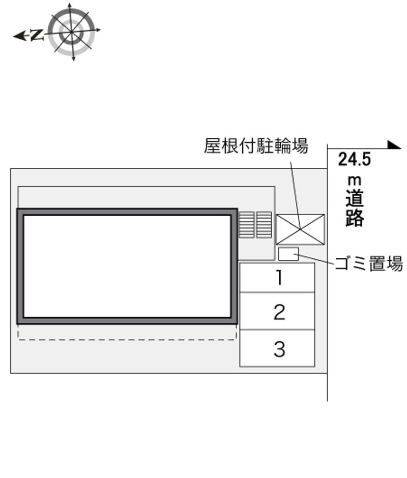 レオパレスあん 配置図