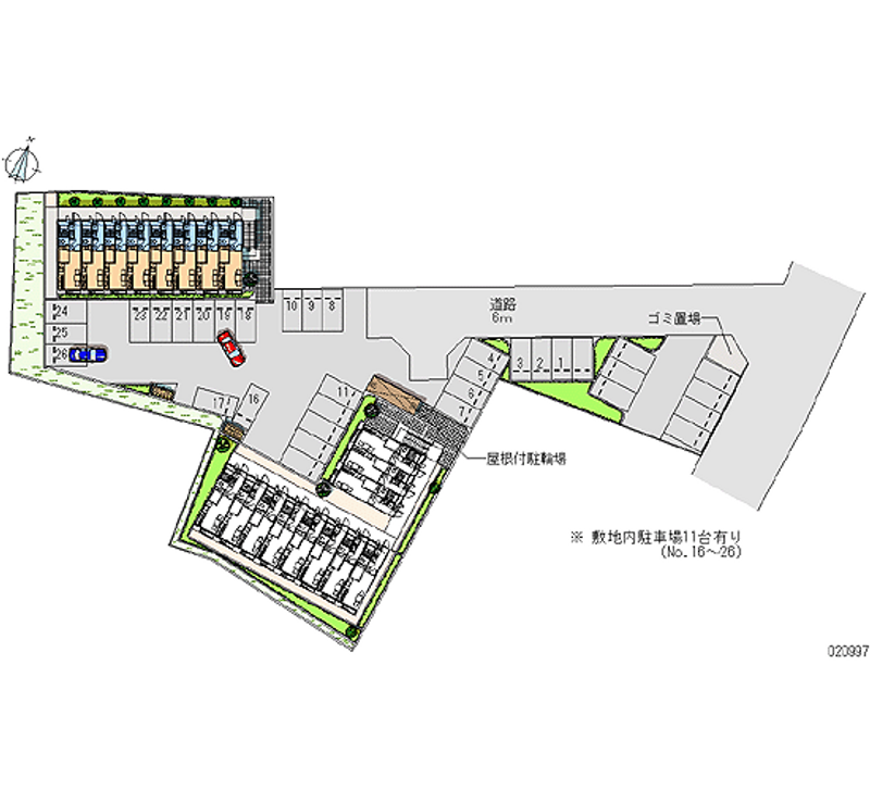 20997月租停车场