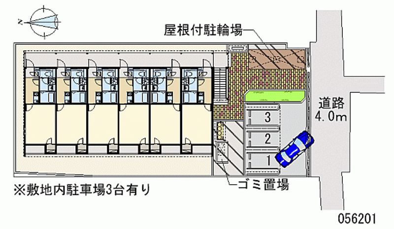 クレイノリベールコート五位堂 区画図