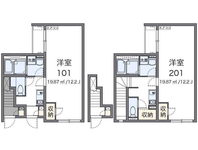 レオネクストひだまりⅠ 間取図