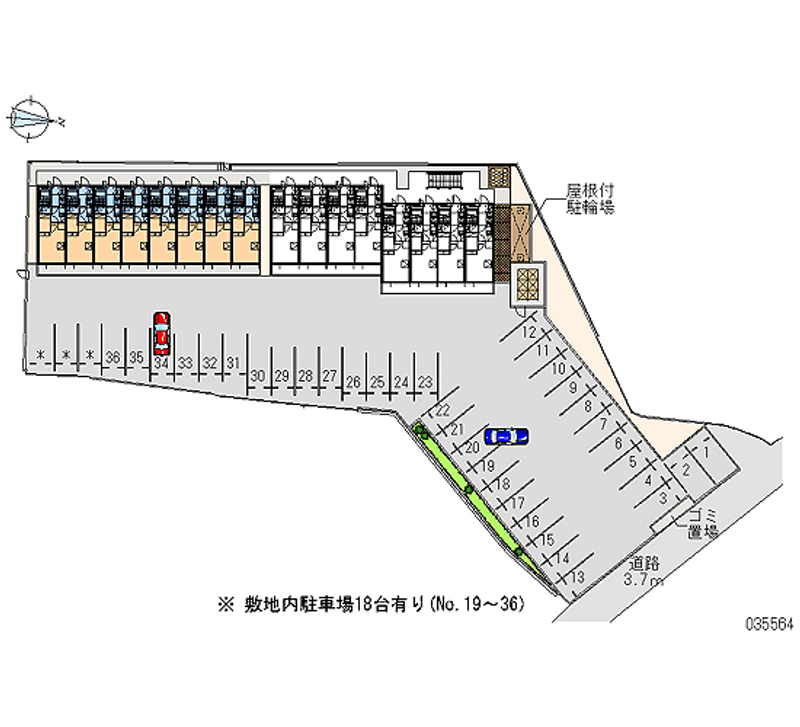 35564月租停车场