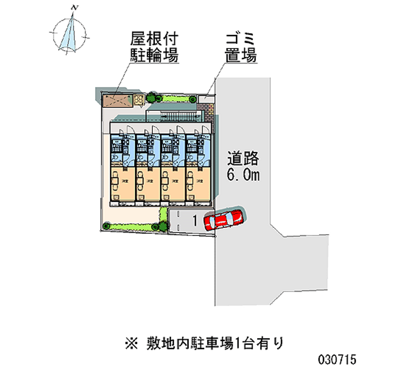 レオパレスアイ 区画図