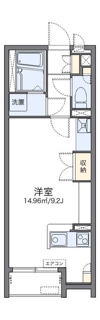 レオネクストＫ　ａｎｄ　Ａ 間取り図