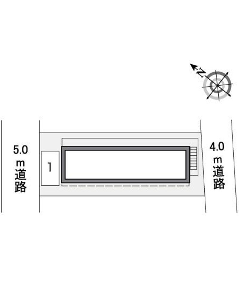レオパレスイースト成瀬 配置図