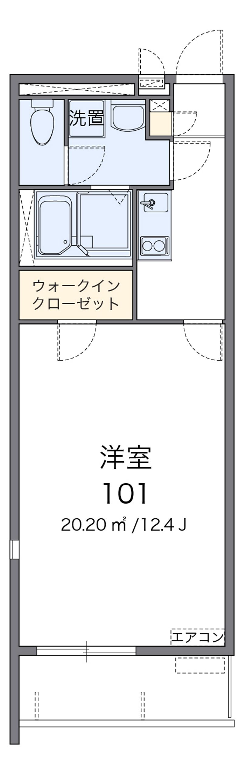 クレイノコンフォルト 間取図