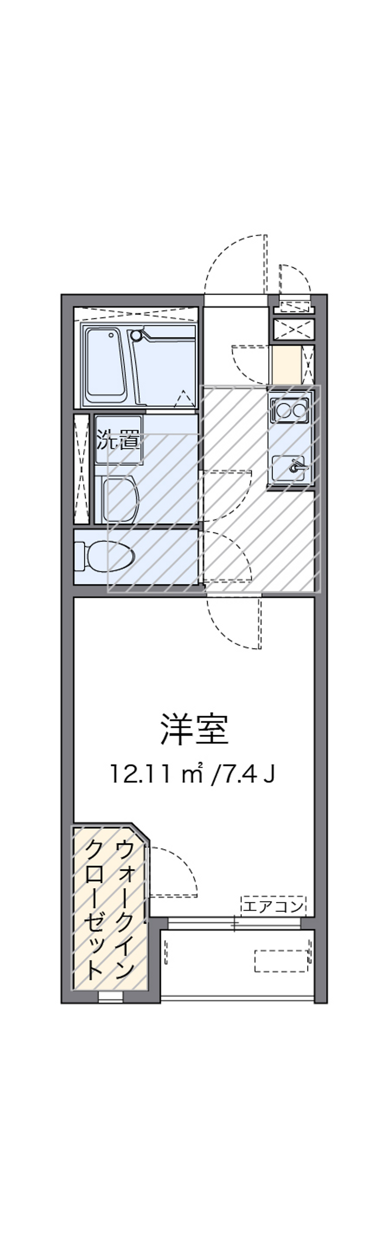 ミランダ光彩ＥＡＳＴ 間取り