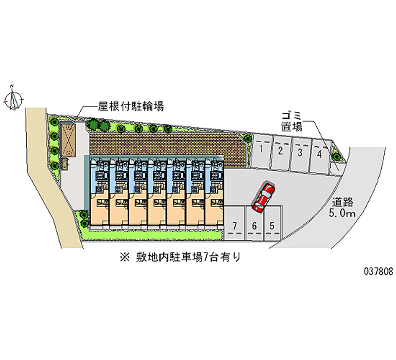 レオパレスＫａｎａｙａ 月極駐車場