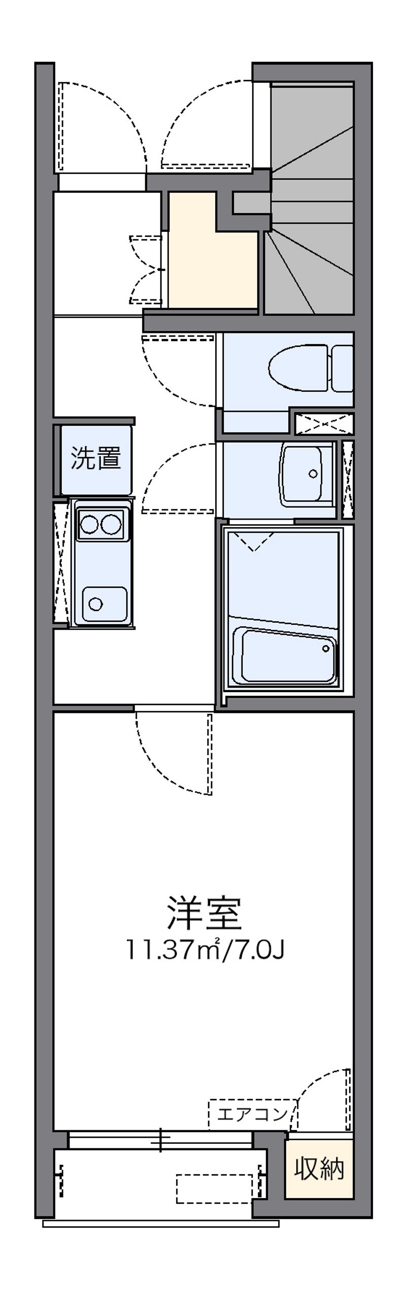 レオネクストルネッタ 間取図