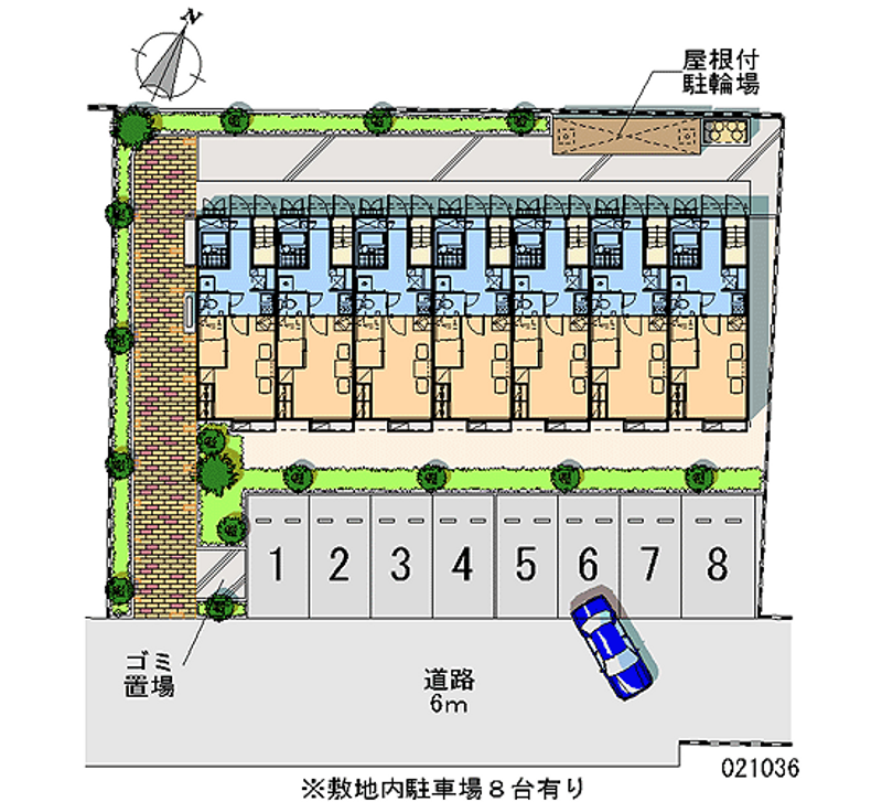 21036月租停車場