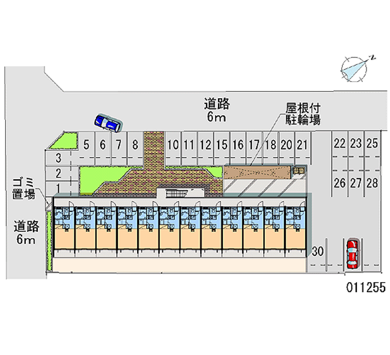 11255月租停車場