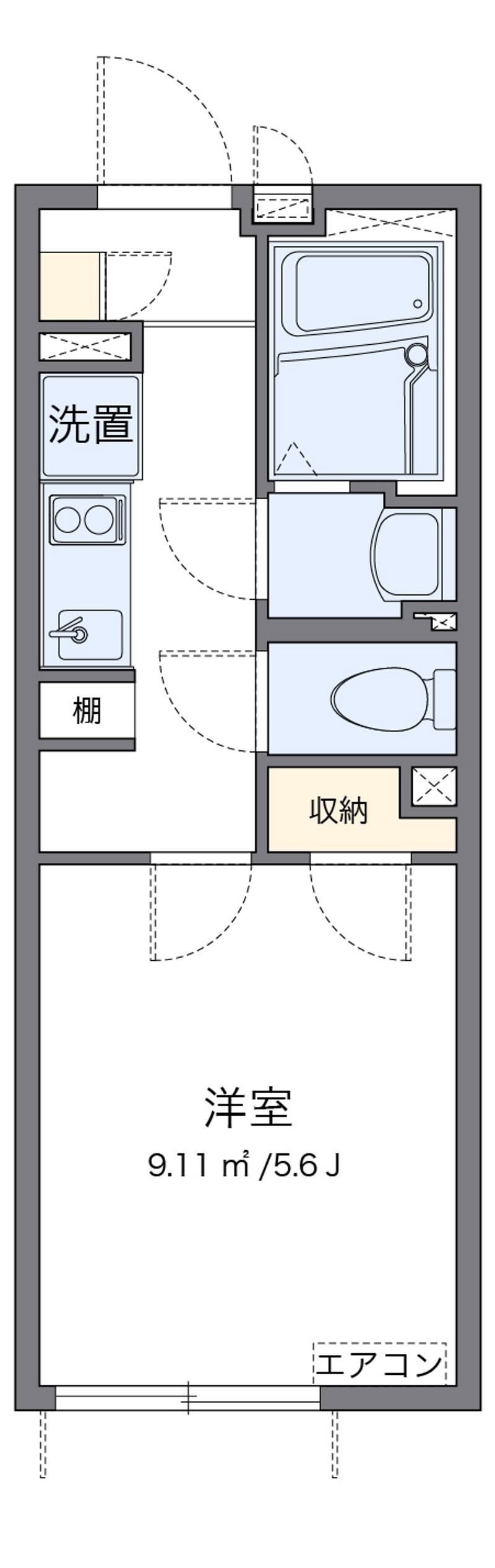 クレイノベルメゾン大森 間取図