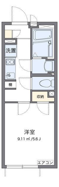 クレイノベルメゾン大森 間取り図