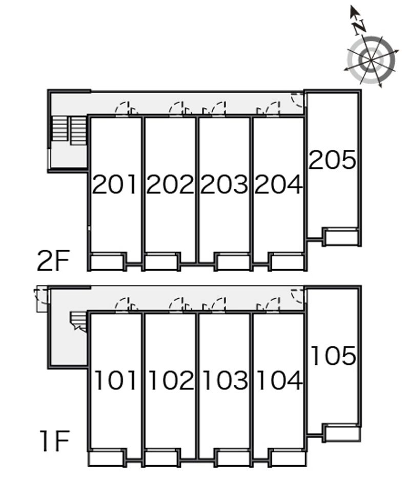 ミランダアレグリア 間取配置図