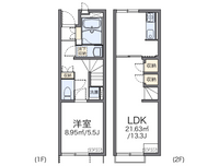 レオネクストＭａｈａｌｏ 間取り図