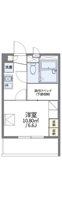 レオパレスＭ　Ｏ 間取り図