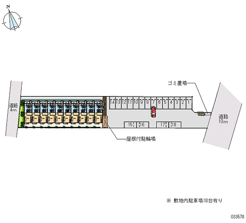 33578 bãi đậu xe hàng tháng