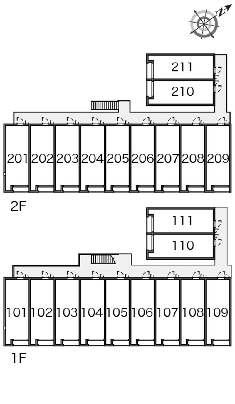 レオネクストエマーレ横浜壱番館 間取配置図