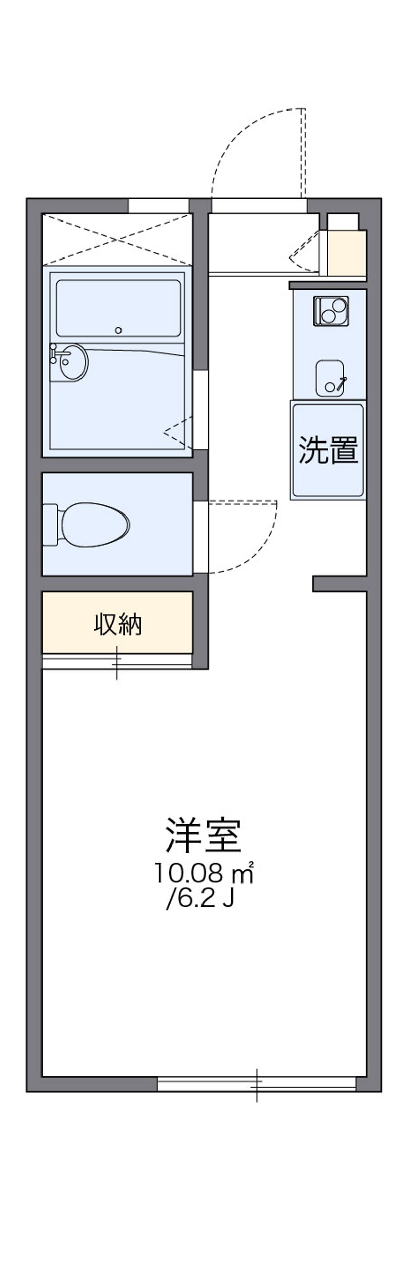 レオパレスエトワール田園調布 間取図