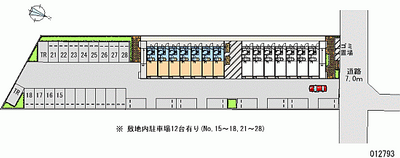 12793 bãi đậu xe hàng tháng