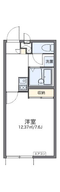 レオパレスＳＡＤＡ２ 間取り図