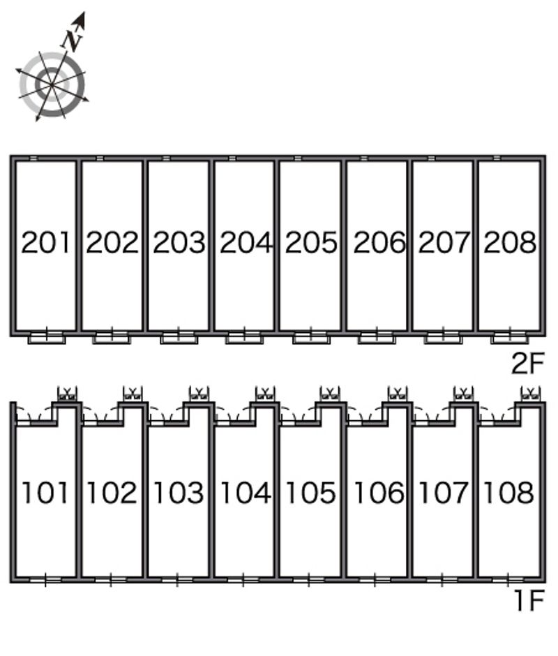 レオネクストパンプキン 間取配置図