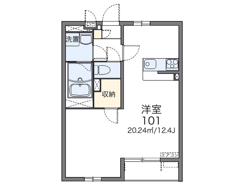 レオネクストＪＩＮ 間取図