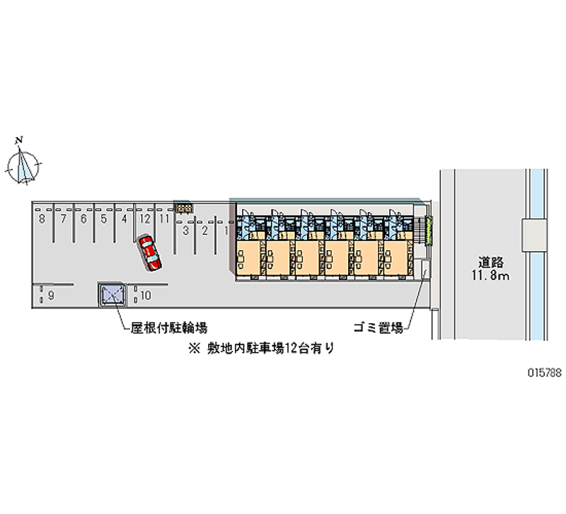 15788月租停車場