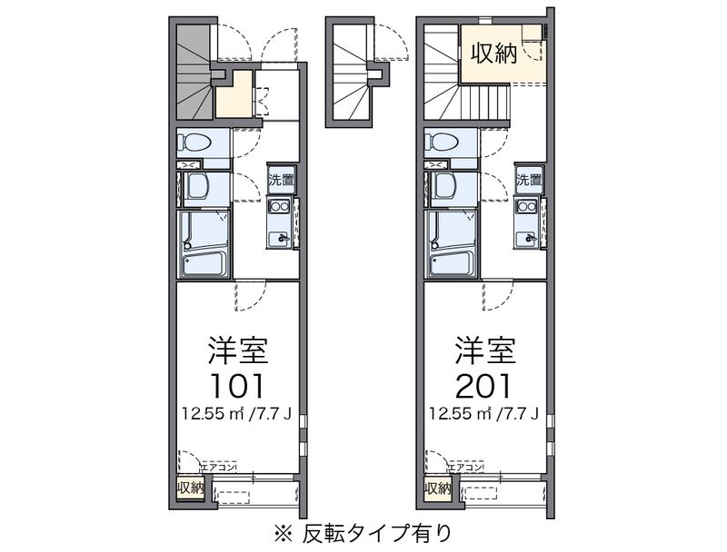 クレイノＭＩＺＵＮＯⅡ 間取図